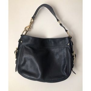Coach Black Leather Handbag